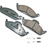 Akebono Front EURO Ultra Premium Ceramic Disc Brake Pad Kit | EUR760
