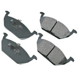 Akebono Front EURO Ultra Premium Ceramic Disc Brake Pad Kit | EUR768