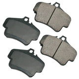 Akebono Front EURO Ultra Premium Ceramic Disc Brake Pad Kit | EUR776
