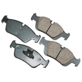 Akebono Front EURO Ultra Premium Ceramic Disc Brake Pad Kit | EUR781