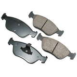 Akebono Front EURO Ultra Premium Ceramic Disc Brake Pad Kit | EUR783