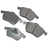 Akebono Front EURO Ultra Premium Ceramic Disc Brake Pad Kit | EUR800