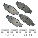 Akebono Front EURO Ultra Premium Ceramic Disc Brake Pad Kit | EUR805