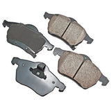 Akebono Front EURO Ultra Premium Ceramic Disc Brake Pad Kit | EUR819