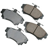 Akebono Front EURO Ultra Premium Ceramic Disc Brake Pad Kit | EUR837