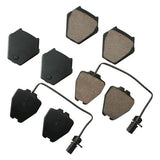 Akebono Front EURO Ultra Premium Ceramic Disc Brake Pad Kit | EUR839