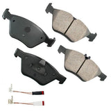 Akebono Front EURO Ultra Premium Ceramic Disc Brake Pad Kit | EUR853A