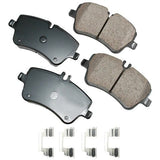 Akebono Front EURO Ultra Premium Ceramic Disc Brake Pad Kit | EUR872A