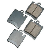 Akebono Rear EURO Ultra Premium Ceramic Disc Brake Pad Kit | EUR873