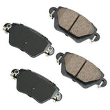 Akebono Rear EURO Ultra Premium Ceramic Disc Brake Pad Kit | EUR911