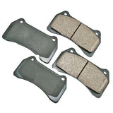Akebono Front EURO Ultra Premium Ceramic Disc Brake Pad Kit | EUR938