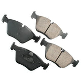 Akebono Front EURO Ultra Premium Ceramic Disc Brake Pad Kit | EUR946A