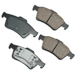 Akebono Rear EURO Ultra Premium Ceramic Disc Brake Pad Kit | EUR973
