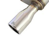 aFe Axle-Back Exhaust 2.5in 409SS w/Polished Tip 05-09 Ford Mustang V6 4.0L | 49-43048