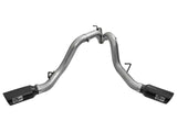 AFE aFe LARGE Bore HD 4in Dual DPF-Back SS Exhaust w/Black Tip 16-17 GM Diesel Truck V8-6.6L (td) LML 49-44080-B