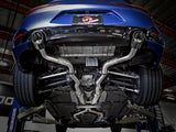 AFE aFe POWER Takeda 2.5in 304 SS CB Exhaust w/ Carbon Fiber Tips 17-19 Infiniti Q60 V6-3.0L (tt) 49-36134NM-C