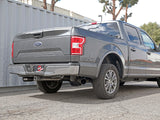 AFE aFe Gemini XV 3in 304 SS Cat-Back Exhaust 15-20 Ford F-150 V6 2.7L/3.5 w/ Black Tips 49-33123-B