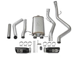 AFE aFe MACH Force-Xp 3in CB SS Dual Exhaust w/Black Tips 09-16 GM Silverado/Sierra 4.3L/4.8L/5.3L 49-44071-B