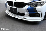 3D Design 3D Design - 4 Series F32 / F36 Under Splitters Carbon 3102-23211