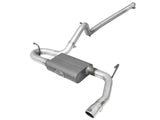 AFE aFe Scorpion 2-1/2in Alum Steel Cat-Back Exhaust w/Pol Tip 07-18 Jeep Wrangler (JK) V6-3.6L/3.8L 49-08045-P