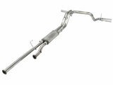 aFe MACHForce XP 2-1/2in to 3in 409 SS Cat-Back Exhaust w/ Polished Tips 10-17 Toyota Tundra V8 5.7L | 49-46014-P