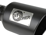 AFE aFe Power MACH Force-Xp 409 Stainless Steel Clamp-on Exhaust Tip Black 49T40801-B15