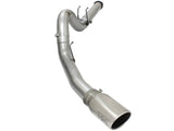 aFe MACHForce XP Exhaust 5in DPF-Back SS Exh 2015 Ford Turbo Diesel V8 6.7L Polished Tip | 49-43064-P