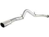 AFE aFe ATLAS 5in DPF-Back Alum Steel Exhaust System Polished Tip GM Diesel Trucks 7.5-10 V8-6.6L td LMM 49-04040-P