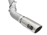 AFE aFe Atlas Exhaust 5in DPF-Back Aluminized Steel w/ Polished Tips 16-17 GM Diesel Truck V8-6.6L (td) 49-04081-P