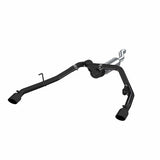 MBRP 2020 Jeep Gladiator 3.6L 2.5in Dual Rear Exit Cat Back Exhaust Black Coated | S5538BLK