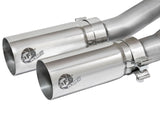 aFe Rebel Series CB Middle-Side Exit SS Exhaust w/ Polished Tips 09-16 GM Silverado/Sierra V6/V8 | 49-44070-P
