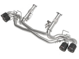 AFE AFe MACH Force-Xp 304 Stainless Steel Cat-Back Exhaust Carbon 2020 Chevrolet Corvette C8 49-34124NM-C