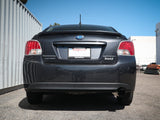 aFe POWER Takeda 12-16 Subaru Impreza 2.0L 2.5in 304SS CB Exhaust w/ Black Tips | 49-36052-B