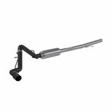 MBRP 2019 Chevrolet/GMC 1500 Silverado/Sierra 4.3L & 5.3L 3 in Cat Back, Single Side (Black Coated) | S5087BLK