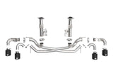 AFe MACH Force-Xp 304 Stainless Steel Cat-Back Exhaust Black 2020 Chevrolet Corvette C8 | 49-34124NM-B
