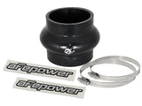 aFe Magnum FORCE CAI Univ. Silicone Coupling Kit (2.75in. ID / 3in. L) Straight Coupler w/Hump - Blk | 59-00054