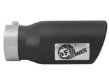 AFE aFe MACHForce XP 3in Inlet x 4in Outlet x 9in Length Clamp-On Black Tip 49T30401-B09