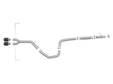 AFE aFe Takeda Exhaust Cat-Back 19-20 Hyundai Veloster 304SS Carbon Fiber Dual Tips Exhaust 49-37011-C