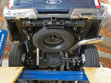AFE aFe ATLAS 5in DPF-Back Alum Steel Exhaust System w/Polished Tip 2017 Ford Diesel Trucks V8-6.7L (td) 49-03090-P
