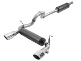 AFE Rebel Series 2.5in 304 SS Cat-Back Exhaust w/ Polished Tips 2018+ Jeep Wrangler (JL) V6 3.6L 49-38066-P