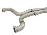 AFE aFe MACHForce XP 3in 304 SS Axle-Back Dual Exhaust (NPP) w/ Polished Tips 16-17 Camro SS V8-6.2L 49-34068-P