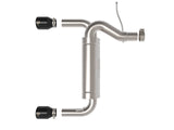 AFE aFe Vulcan 3in 304 SS Axle-Back Exhaust 2021 Ford Bronco L4-2.3L (t)/V6-2.7L (tt) w/ Black Tips 49-33137-B