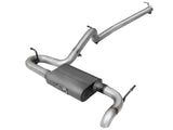 AFE aFe Scorpion Exhaust System Cat Back 2.5in Aluminized Hi-Tuck 07-18 Jeep Wrangler JK V6 3.6/3.8L 49-08043