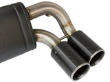 AFE aFe MACHForce XP 3in - 2 1/2in Axle Back 304SS Exhaust w/ Carbon Fiber Tips 16-17 BMW M2 (f87) 49-36333-C
