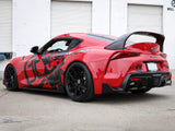 AFE aFe POWER Takeda 2020 Toyota Supra L6-3.0L (t) 3.5in 304 SS CB Exhaust 4in Brushed Finish Tip 49-36045-H