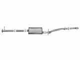 AFE aFe MACH Force-Xp Hi-Tuck 3in. 409 SS C/B Exhaust 15-18 GM Colorado L4-2.5L/V6-3.6L - Polished Tip 49-44099-P
