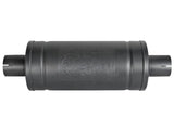 AFE aFe MACH Force-Xp 409 SS Muffler w/ Black finish 2-1/2in Inlet & Oulet 14in x 16in Diameter 49M00007-B