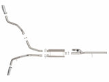 AFE aFe Gemini XV 3in 304SS CB Exhaust w/ Cutout 14-19 GM Trucks 4.3/5.3L w/ Pol Tips - CrewCab/Extended 49-34132-P