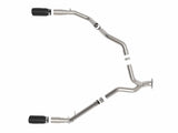 aFe Large Bore-HD 3 IN 409 Stainless Steel DPF-Back Exhaust System w/Black Tip RAM 1500 20-21 V6-3.0 | 49-42080-B