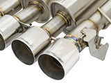 AFE aFe MACHForce XP 3in-2 1/2in Axle Back 304SS Exhaust w/ Polished Tips 14-17 Chevy Corvette V8-6.2L 49-34056-P